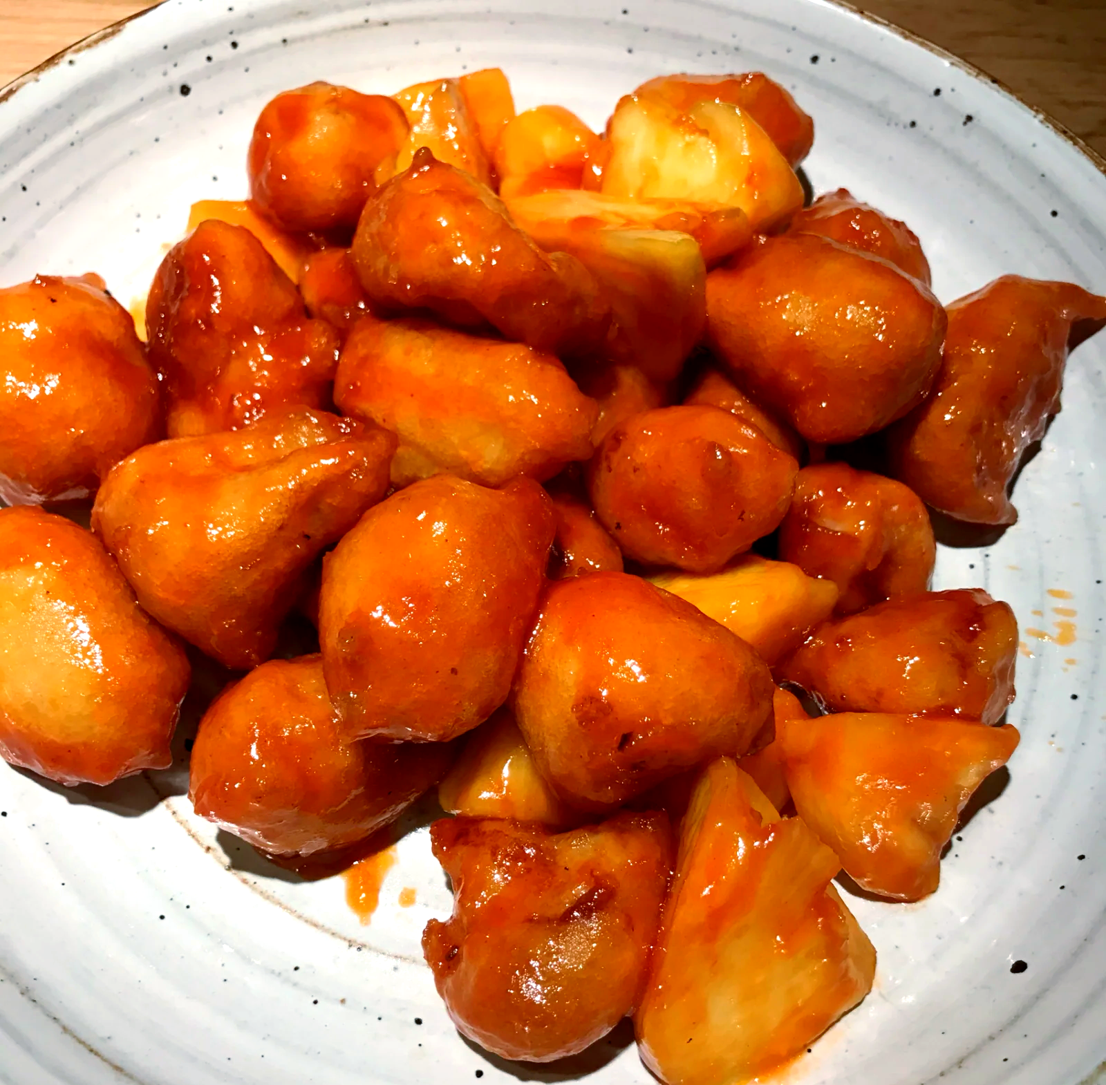 苹果版咕咾肉图片菠萝咕咾肉的制作方法